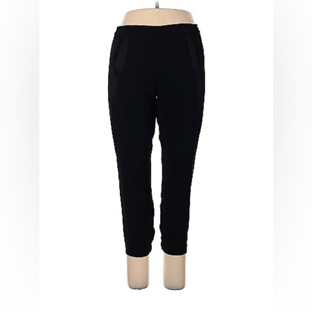 Vince Athleisure Tuxedo Joggers with Silk Track - Size L